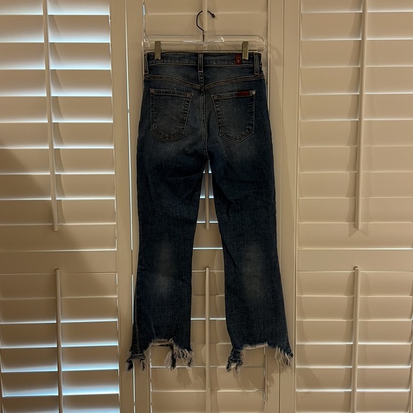7 For All Mankind Raw Hem Jeans - Picture 2 of 6